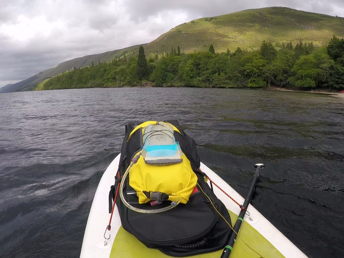 Paddleboarding the Great Glen Way